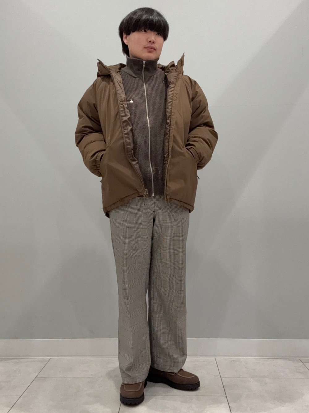 Rib Stitched Full-Zip Knitted Jacket」| GU的穿搭理念