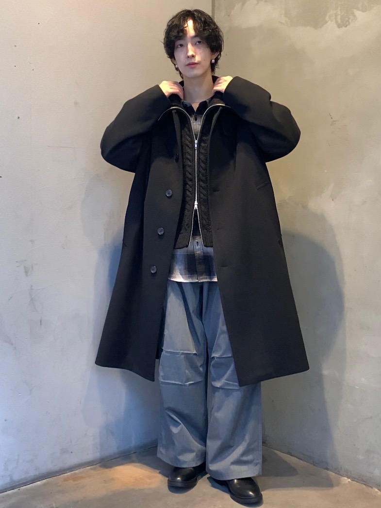 グラフィックT by rokh +X、フルジップニットジャケット by rokh」の