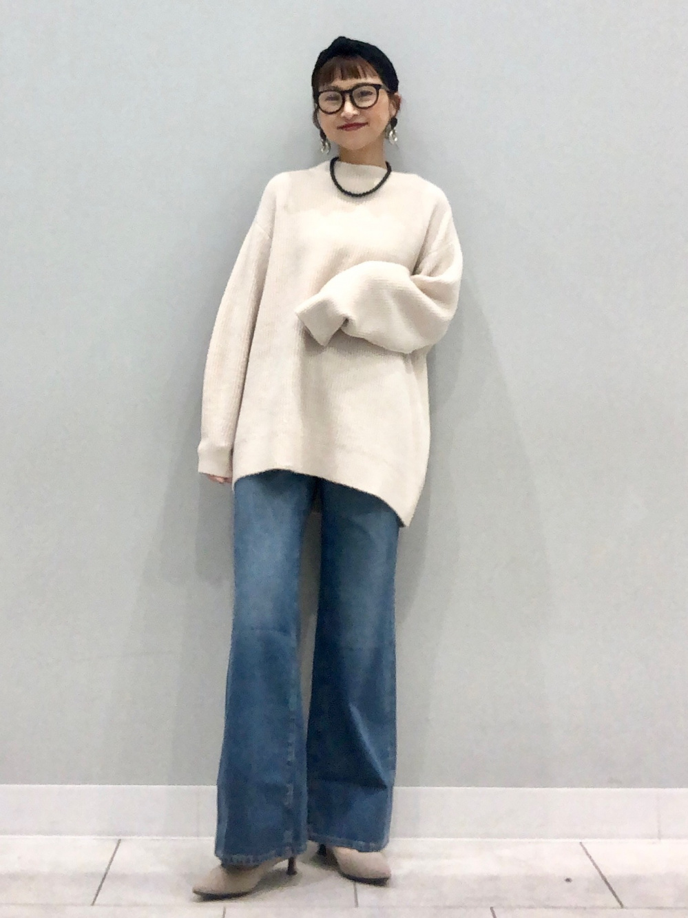 Ribbed Knitted Sock Boots、Ribbed Knitted Striped Button Sleeve