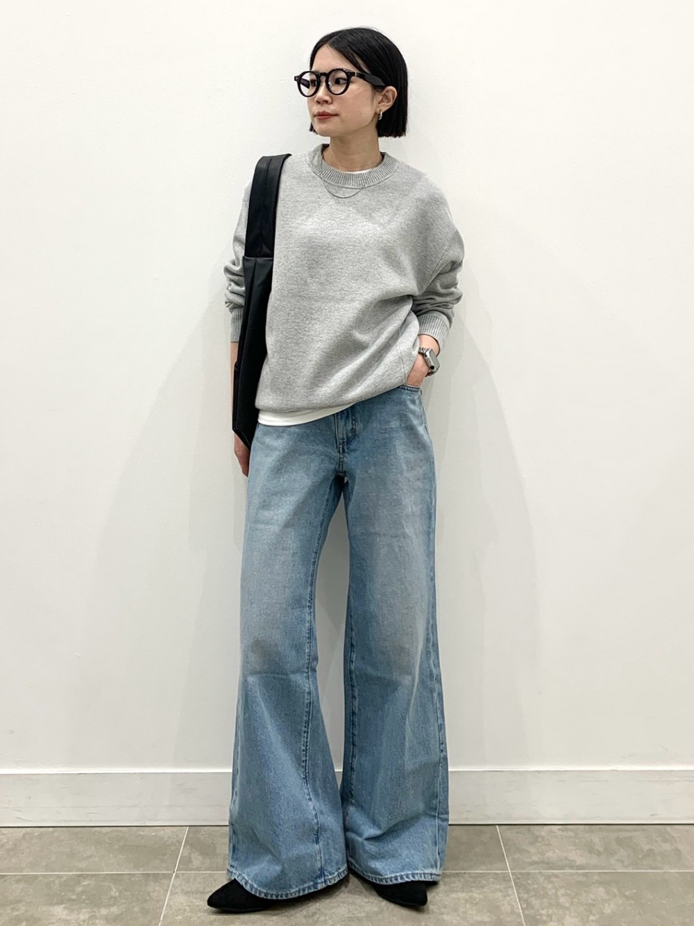 Ribbed Knitted Sock Boots、Ribbed Knitted Striped Button Sleeve