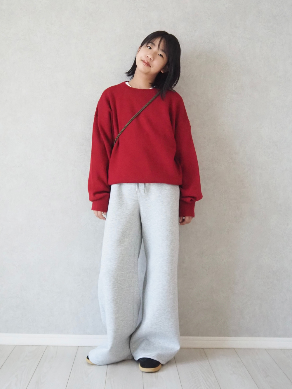 パフスウェットバギーパンツ(丈標準68.0～72.0cm)、パフスウェット