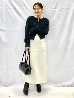 GU公式 | シャイニークルーネックカーディガンZ