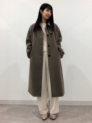 Women's COZY MELTON Balmacaan Coat | GU US