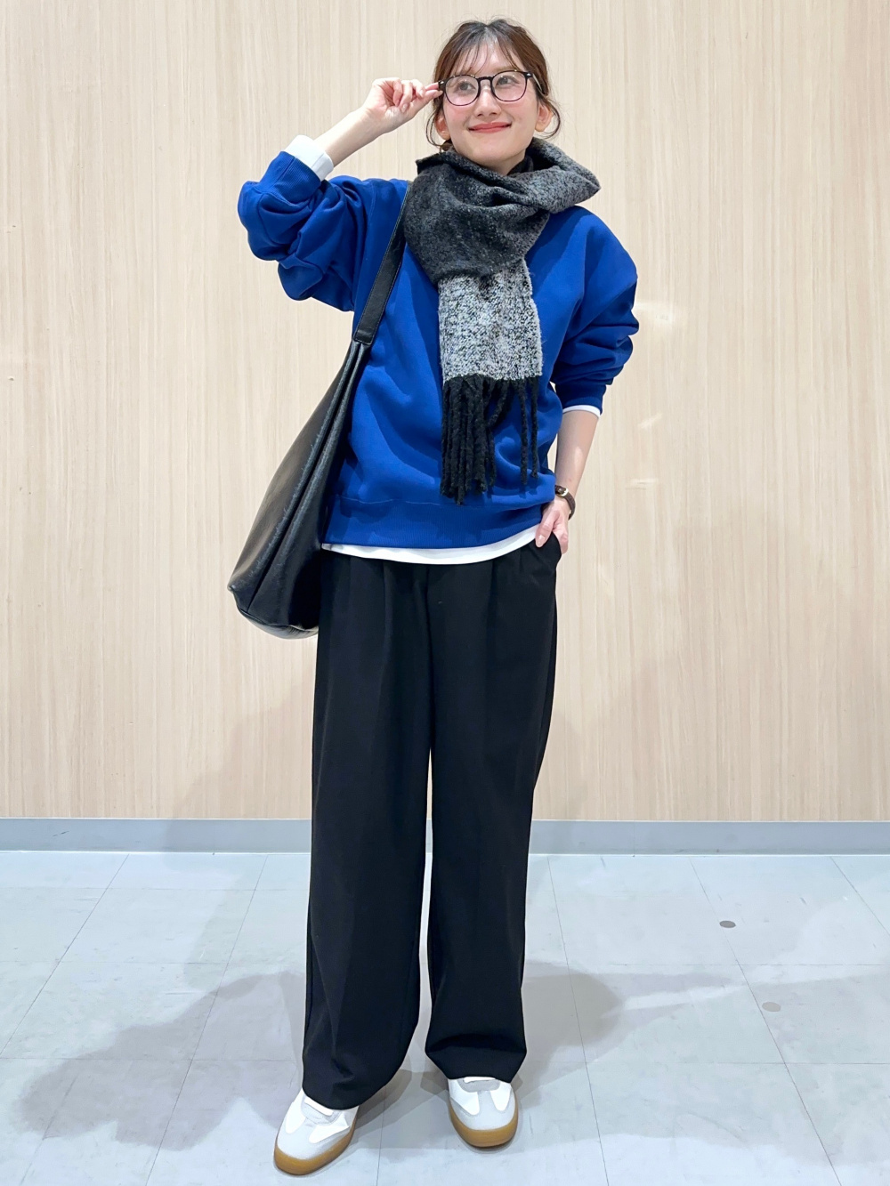 ヘビーウェイトスウェットワイドストレートパンツ(丈標準69.0～73.0cm