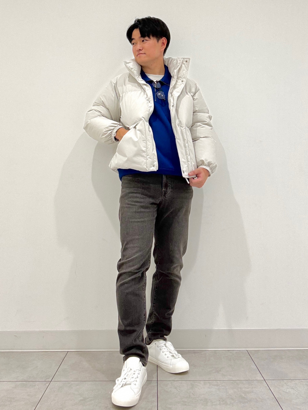 ドライポンチT(5分袖)、フェイクレザーリバーシブルブルゾン