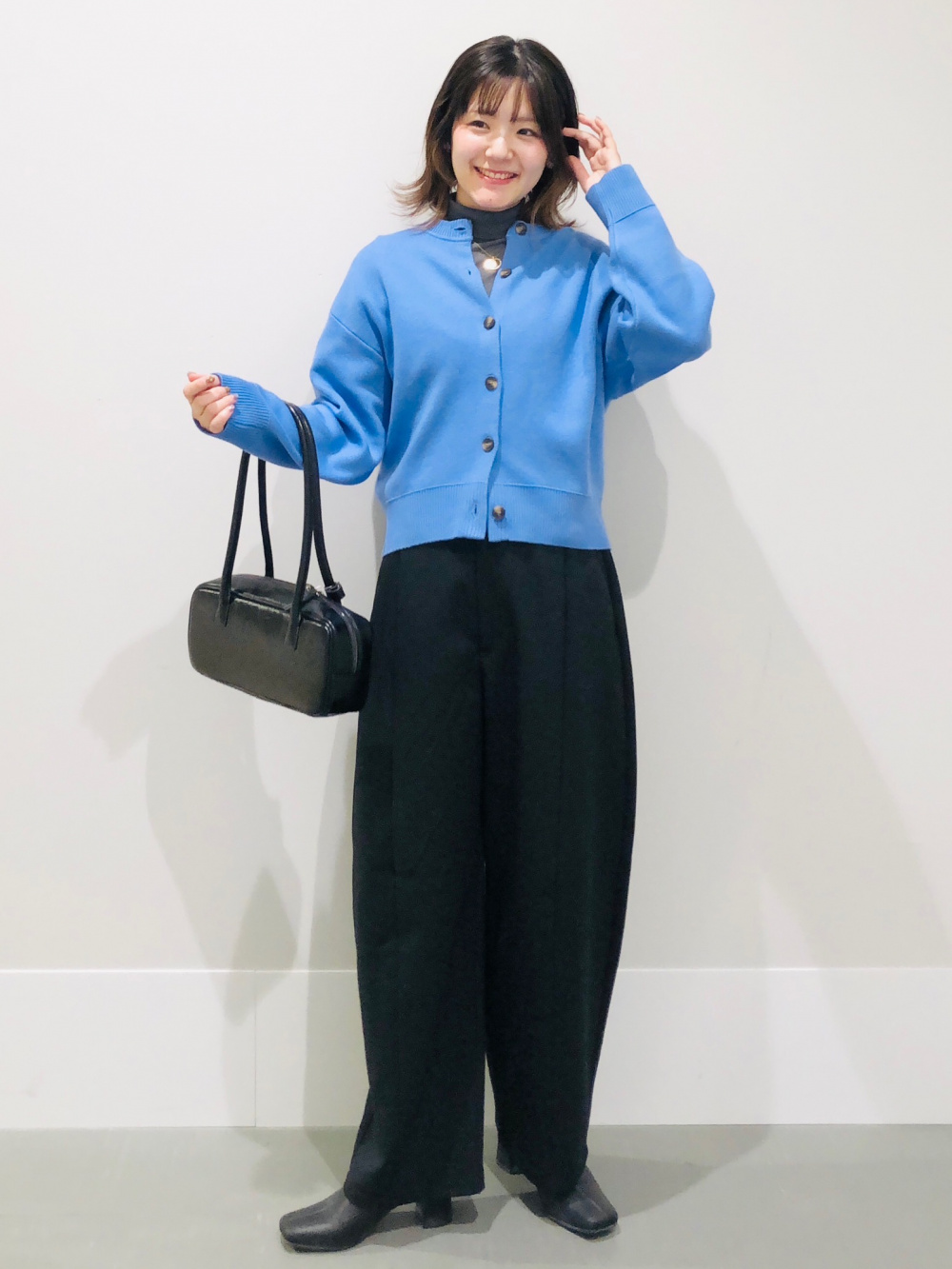 Brushed Wide Tapered Pants/Q」| GU的穿搭理念