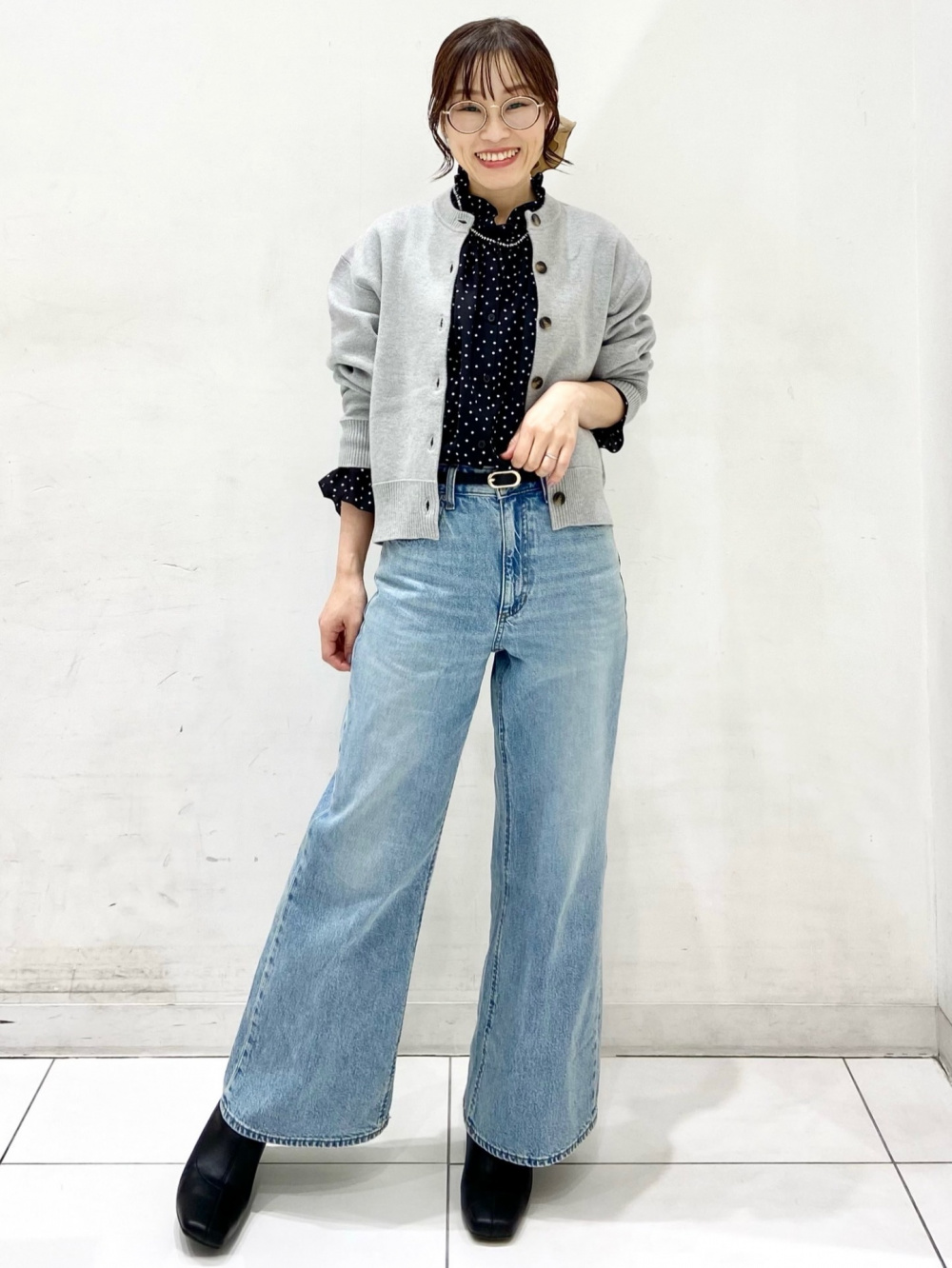 UV Protection Sheer Jacket、Lacy Stitch Knitted Shirt/Halfslv