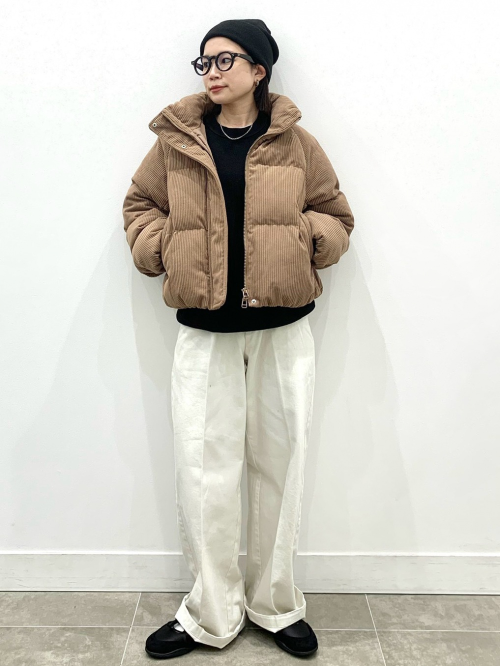 Twill Wide Straight Pants」| GU的穿搭理念