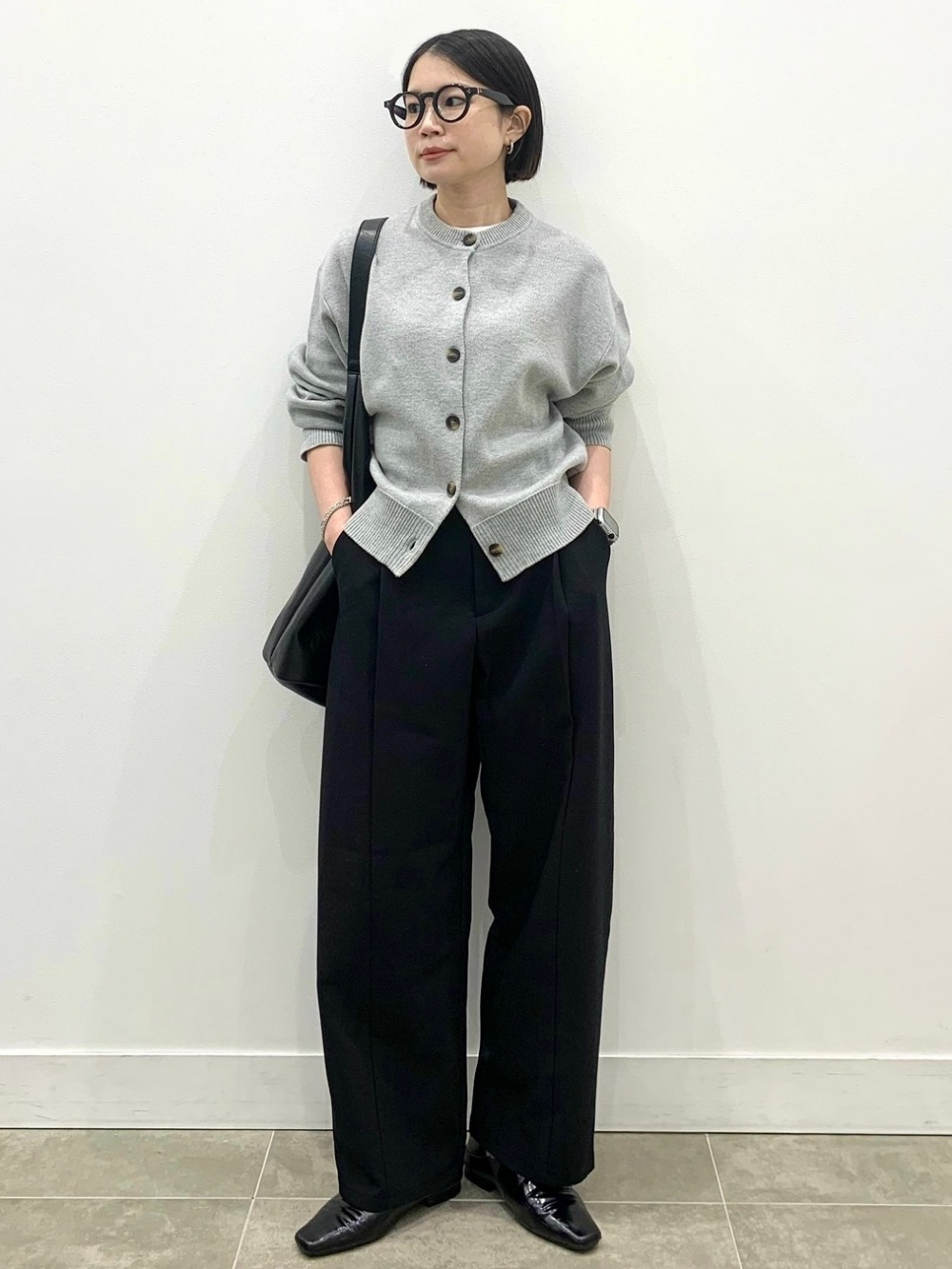 Brushed Wide Tapered Pants/Q」| GU的穿搭理念