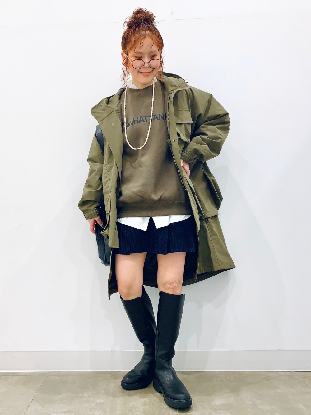 ぶんくりオーダーページ♡ パフスウェットフルジップパーカ(2025年度夏商品)、デニムオーバー