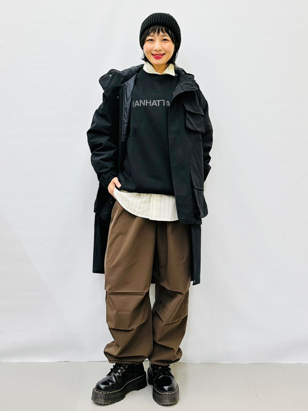 ヘビーウェイトスウェットプルオーバー ENGINEERED GARMENTS、パデッド