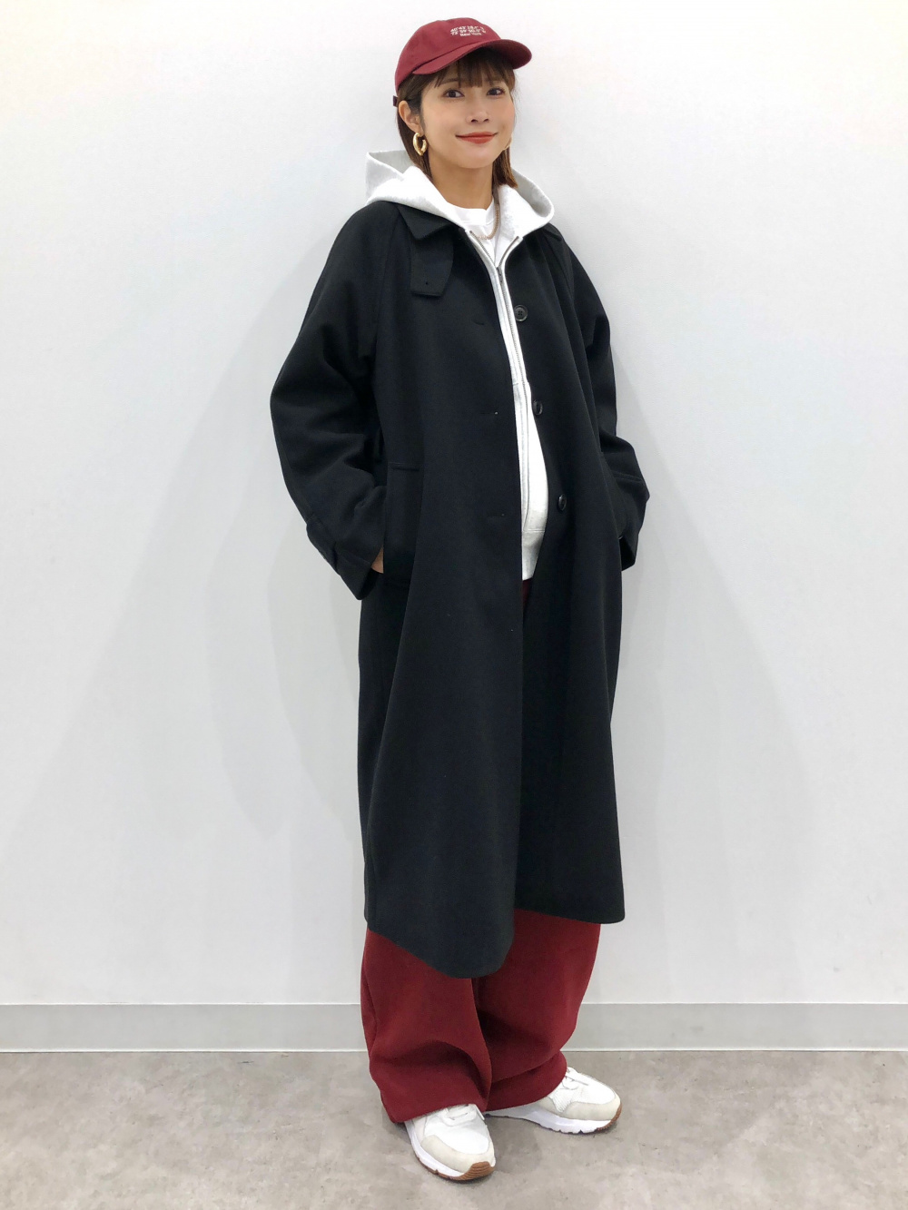 ヘビーウェイトスウェットワイドストレートパンツ(丈標準69.0～73.0cm