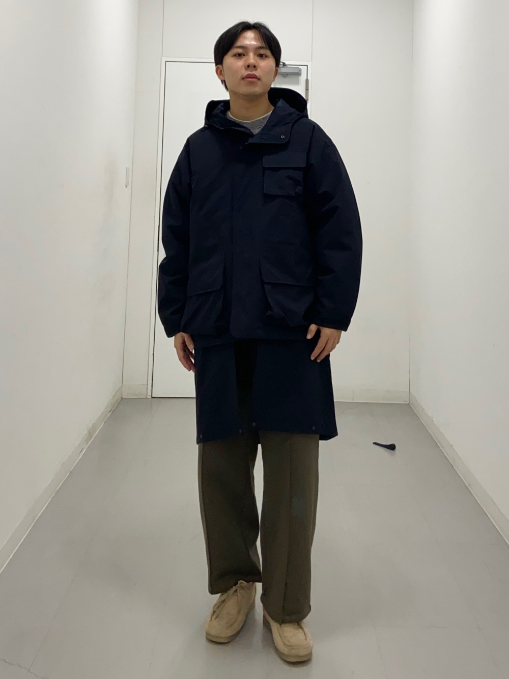 GU×ENGINEERED GARMENTS パデッドシェルパーカ ネイビー S GU ENGINEERED GARMENTS パデッドシェルパーカ ネイビーXL 新品】GU