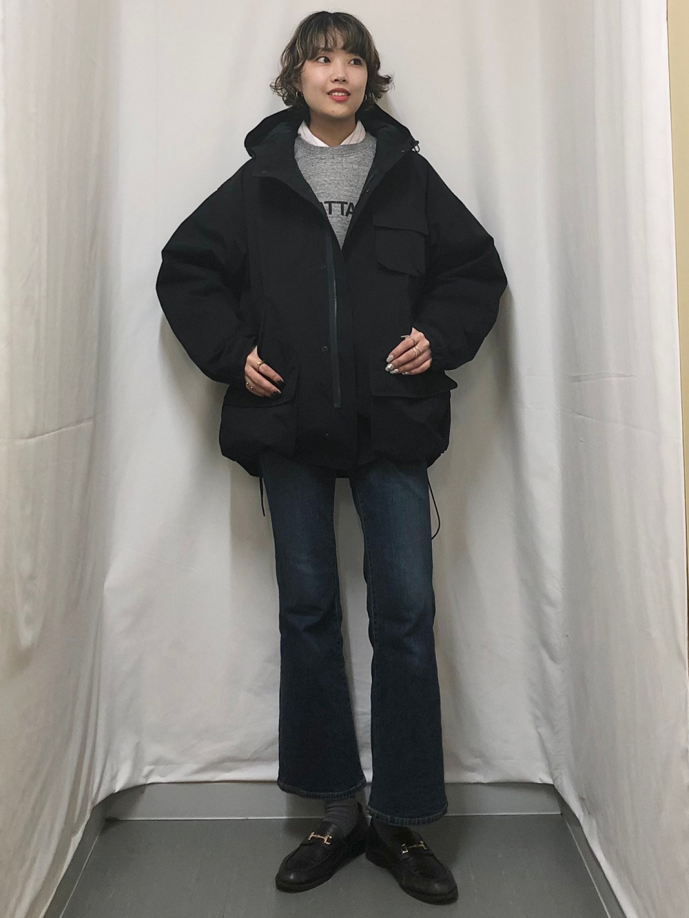 ヘビーウェイトスウェットプルオーバー ENGINEERED GARMENTS、パデッド