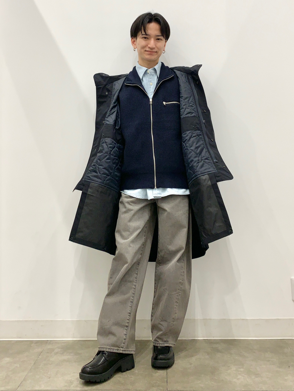 ヘビーウェイトスウェットパンツ ENGINEERED GARMENTS、パデッドシェル