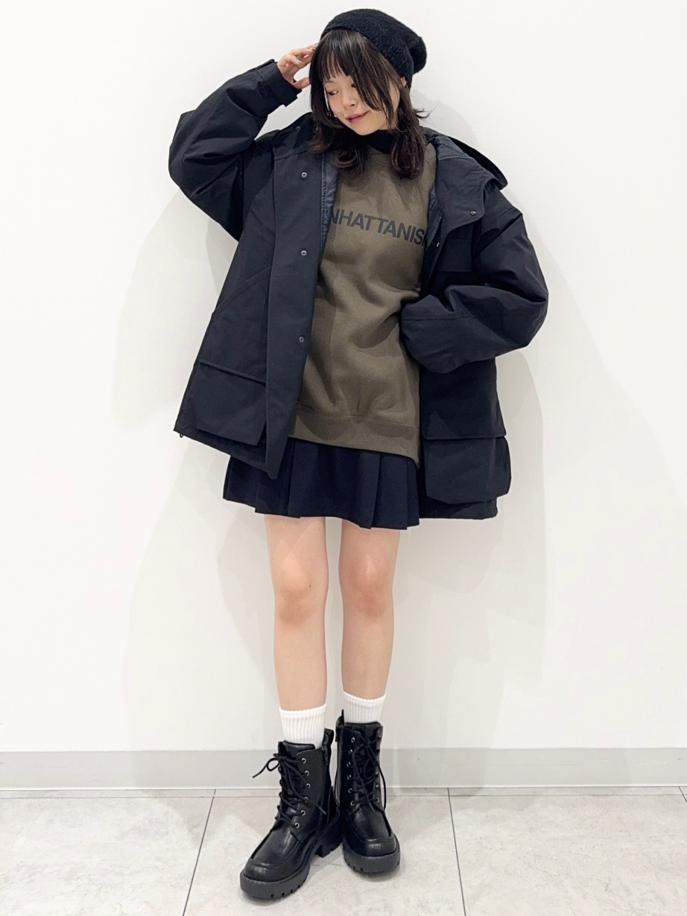 ヘビーウェイトスウェットプルオーバー ENGINEERED GARMENTS、パデッド