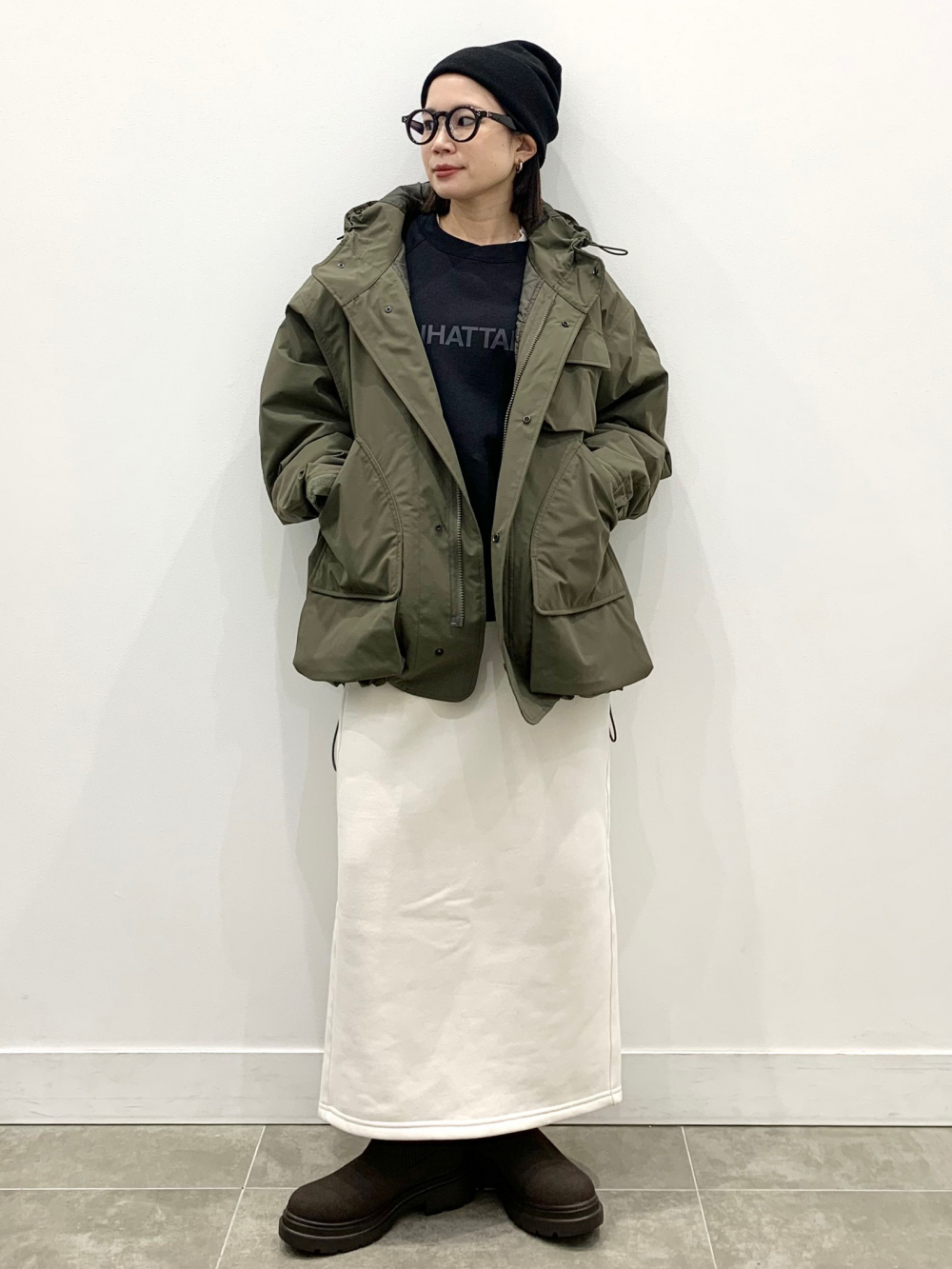 ヘビーウェイトスウェットプルオーバー ENGINEERED GARMENTS、パデッド