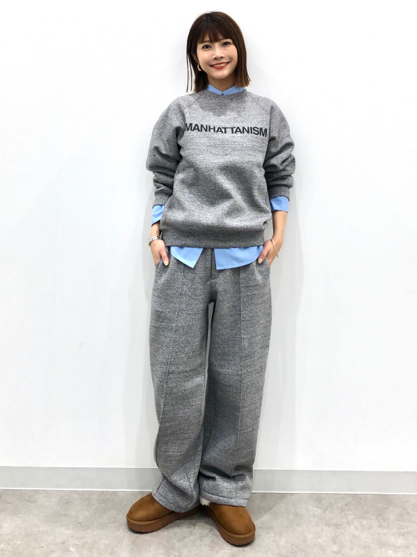 Faux Mouton Slippers、Flecked Half-Zip Knitted Pullover」的穿搭