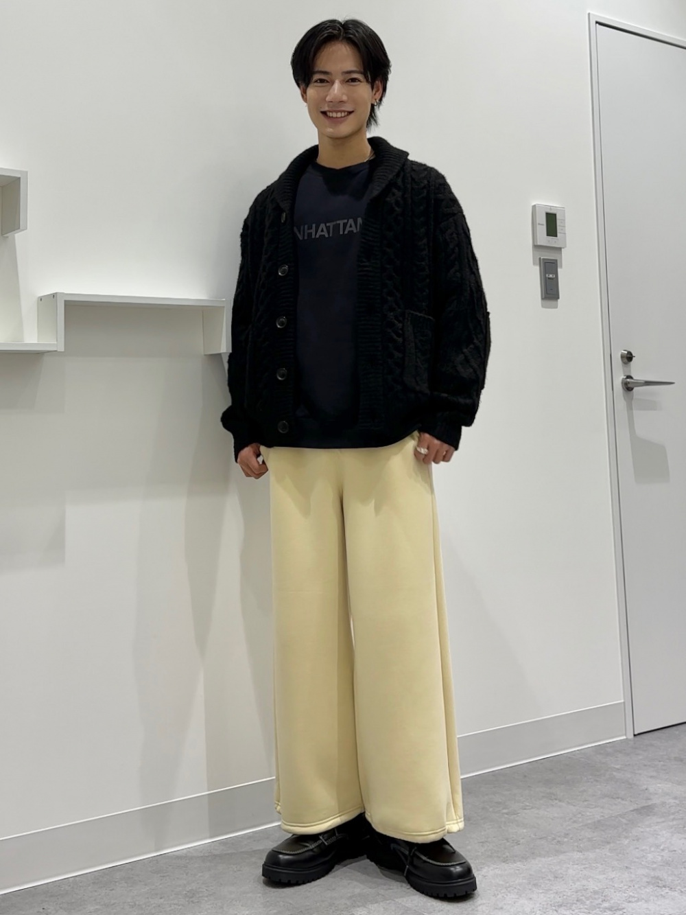 ヘビーウェイトスウェットプルオーバー ENGINEERED GARMENTS、ボア
