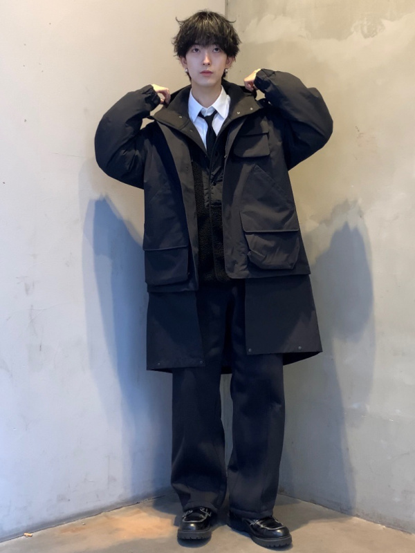 ミ*ン様 GU × ENGINEERED GARMENTS パデッドシェルパーカ パデッドシェルパーカ ENGINEERED GARMENTS、スウェットライクニット