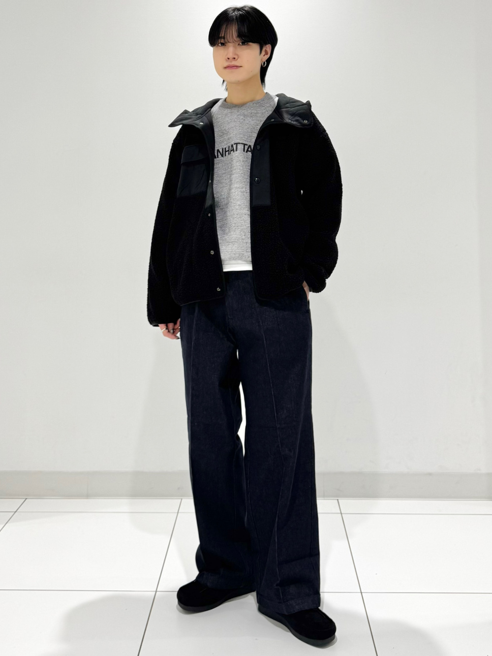 ヘビーウェイトスウェットパンツ ENGINEERED GARMENTS、パデッドシェル