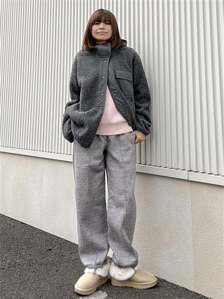 ヘビーウェイトスウェットパンツ ENGINEERED GARMENTS、ボアフリース