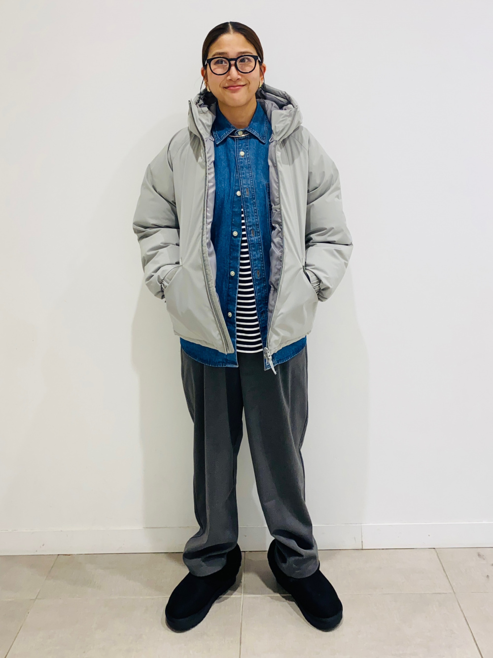 Pleated Wide Pants、Warm Padded Parka」| GU的穿搭理念