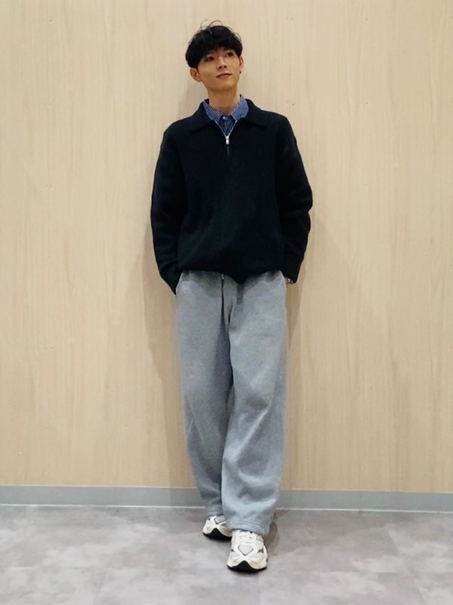 ジーユー ロク フルジップニットジャケット ネイビー M GU Rokh GU公式 | フルジップニットジャケット by rokh GU rokh ジーユー ロク