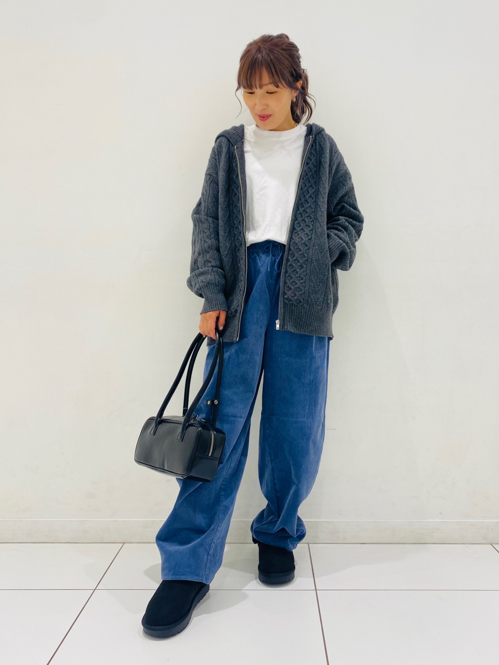 Soft Cotton Crew Neck T-Shirt/L」| GU的穿搭理念