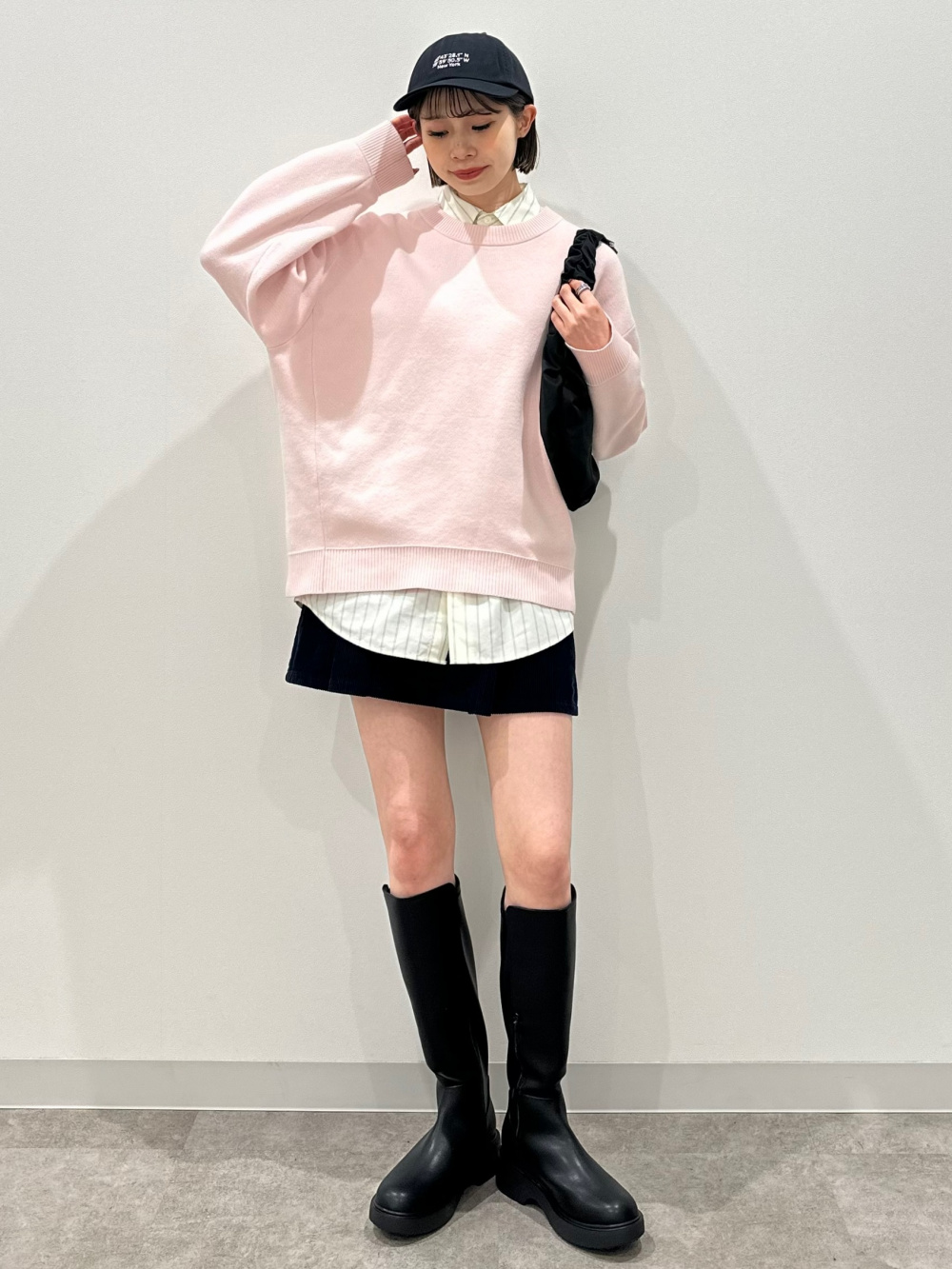 グラフィックT by rokh +X、フルジップニットジャケット by rokh」の