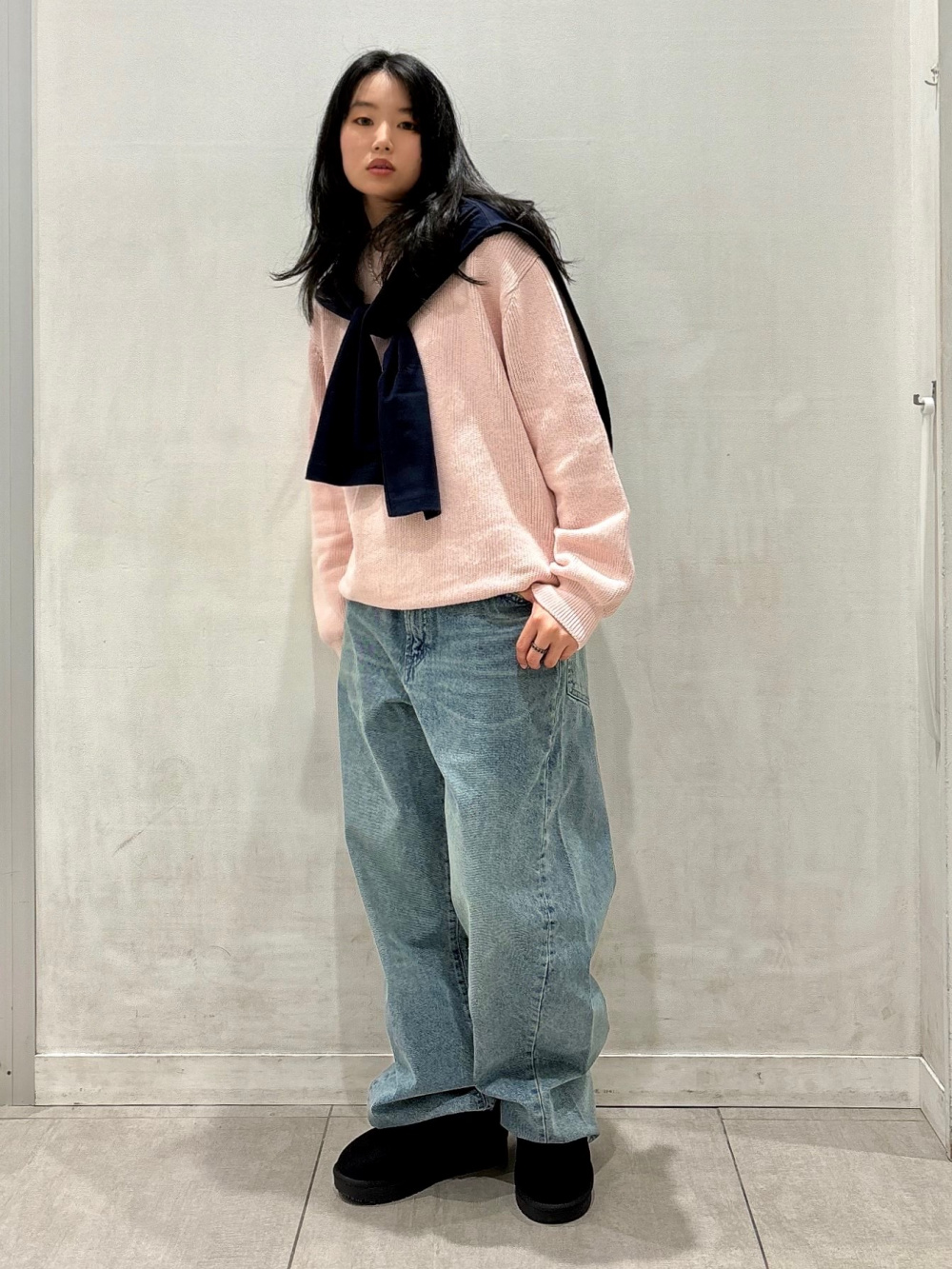 ヘビーウェイトスウェットプルオーバー ENGINEERED GARMENTS、デニム