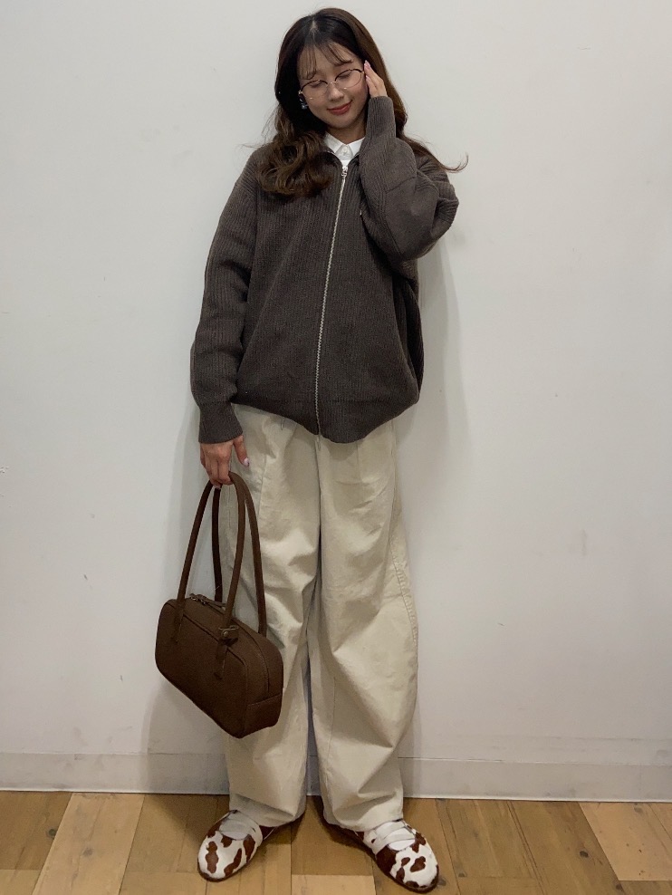 Rib Stitched Full-Zip Knitted Jacket」| GU的穿搭理念