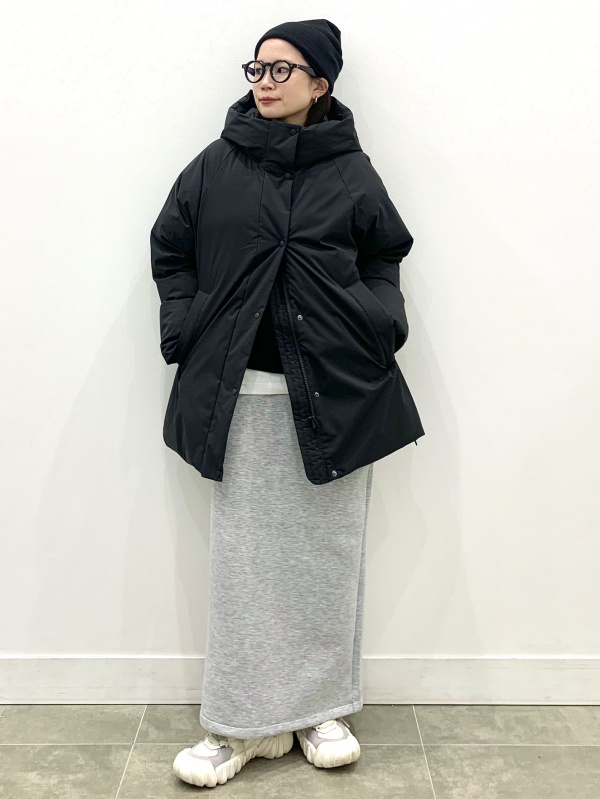 Brushed Wide Tapered Pants/Q、Cotton Zip Up Jacket」的穿搭靈感｜GU
