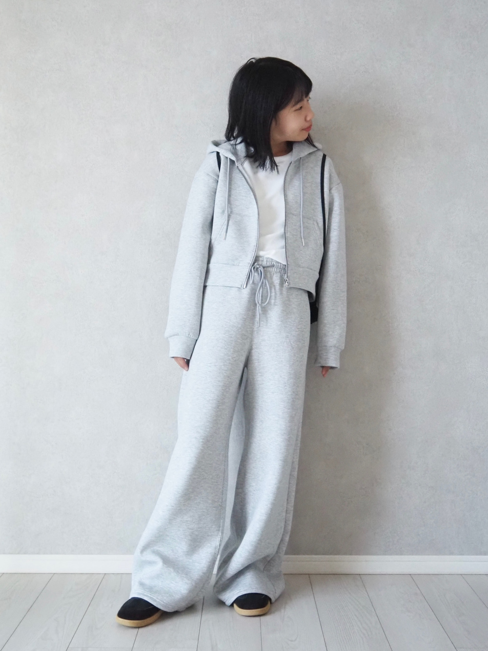パフスウェットバギーパンツ(丈標準68.0～72.0cm)、パフスウェット