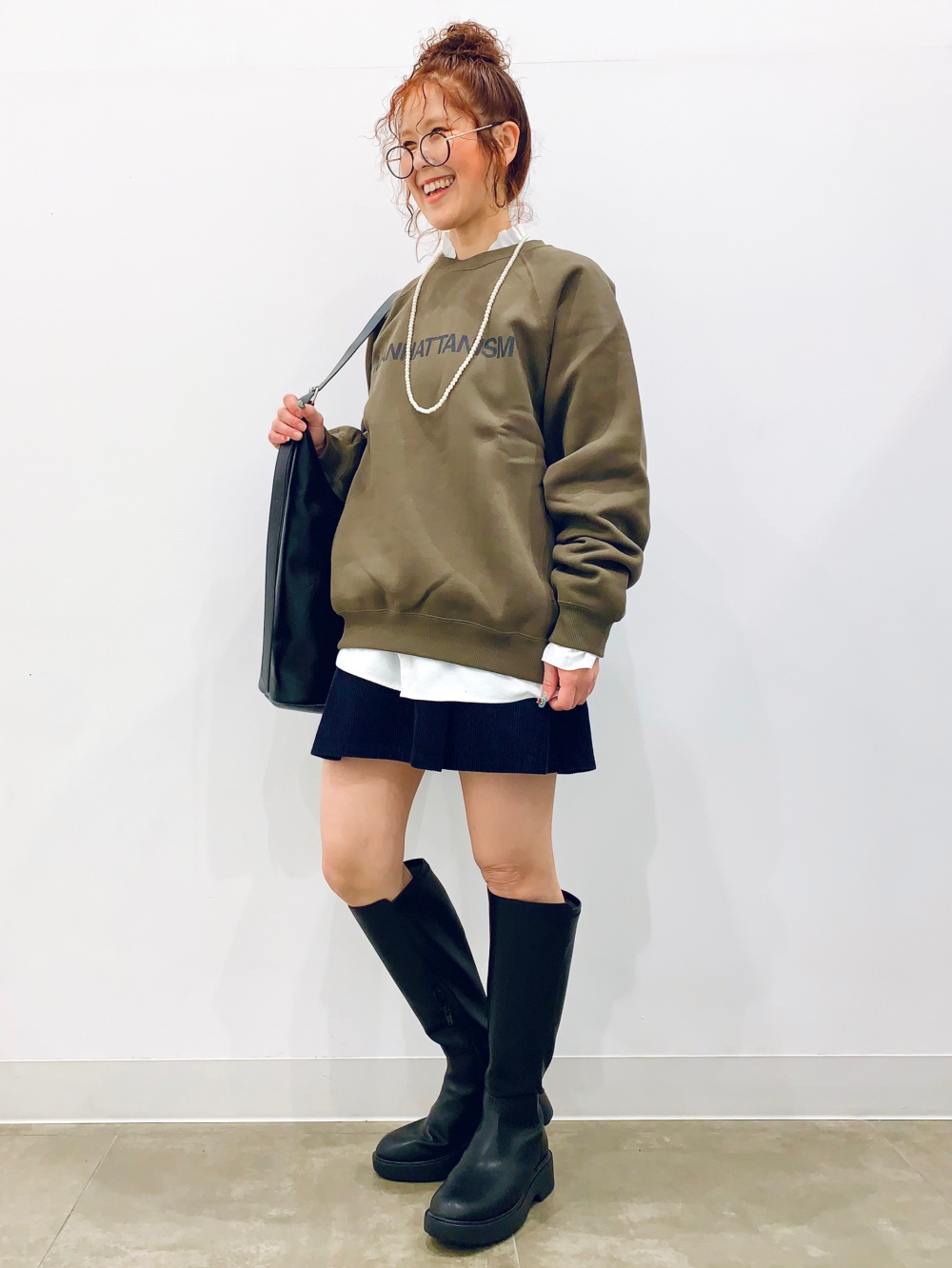 グラフィックT by rokh +X、フルジップニットジャケット by rokh」の