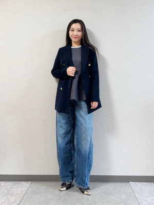 GU公式 | ダブルブレストブレザーZ+E(セットアップ可能)