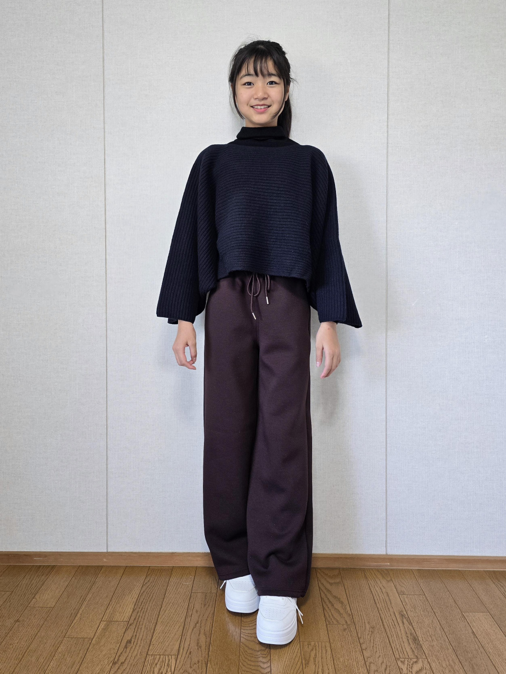 パフスウェットバギーパンツ(丈標準68.0～72.0cm)、パフスウェット