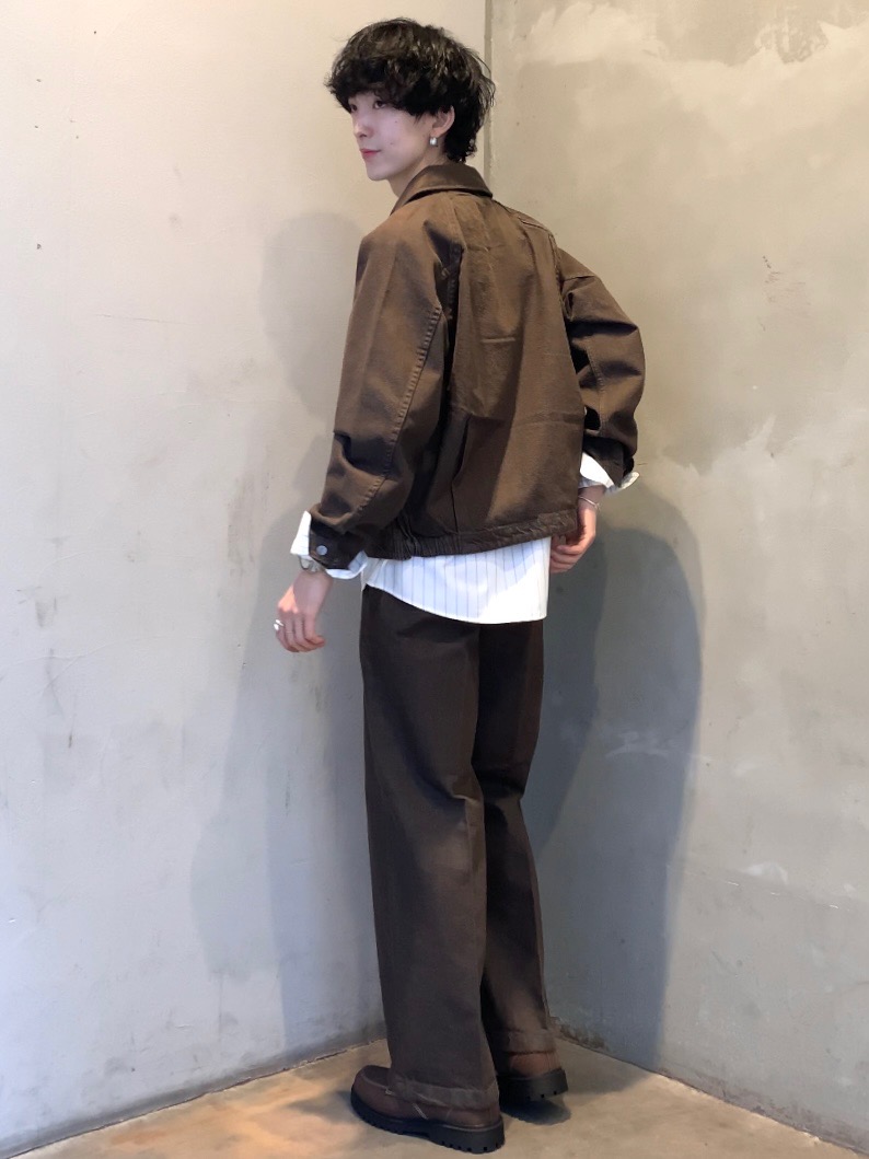 パデッドシェルパーカ ENGINEERED GARMENTS、スウェットライクニット