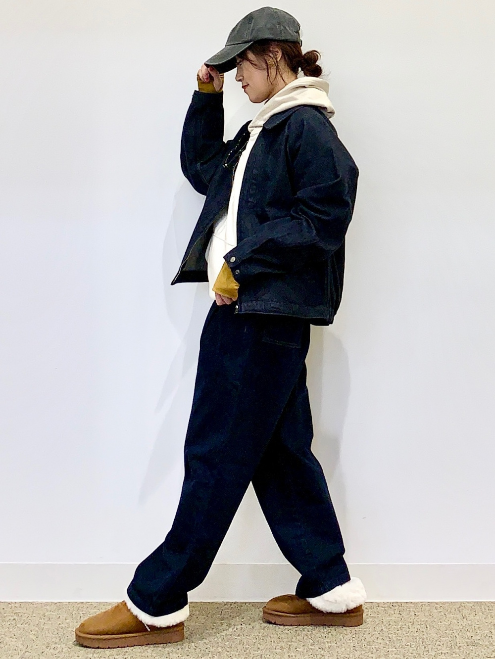 ENGINEERED GARMENTS ボアフリーストップス ヘビーウェイトスウェットプルオーバー、ボアフリーススナップパーカ
