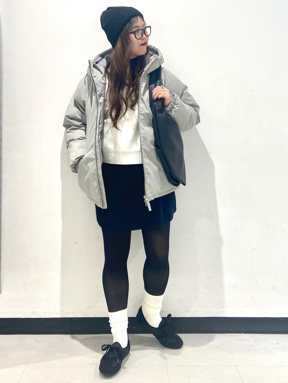 グラフィックT by rokh +X、フルジップニットジャケット by rokh」の