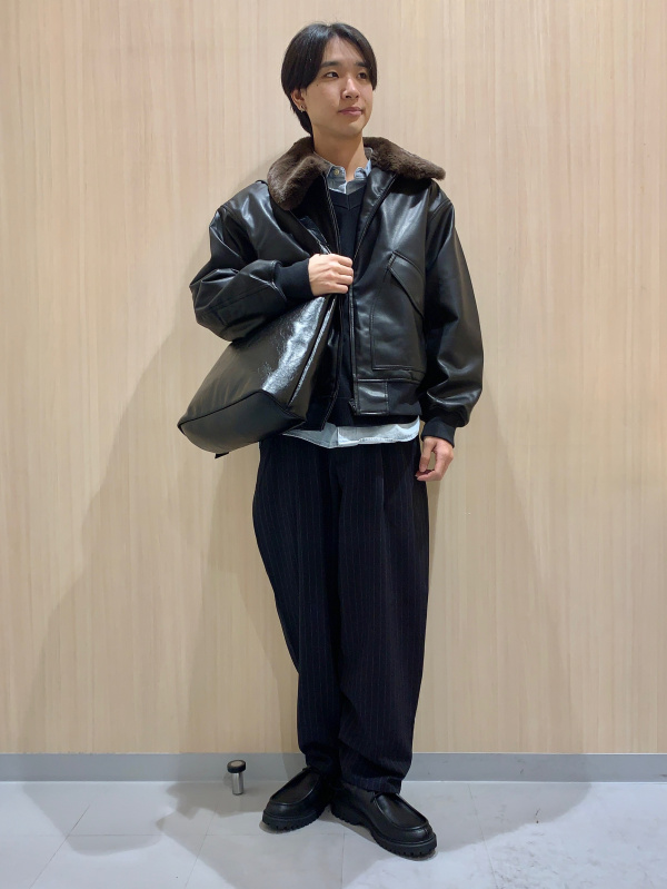 男裝 的「ウォームパデッドフライトジャケット」穿搭理念 | GU