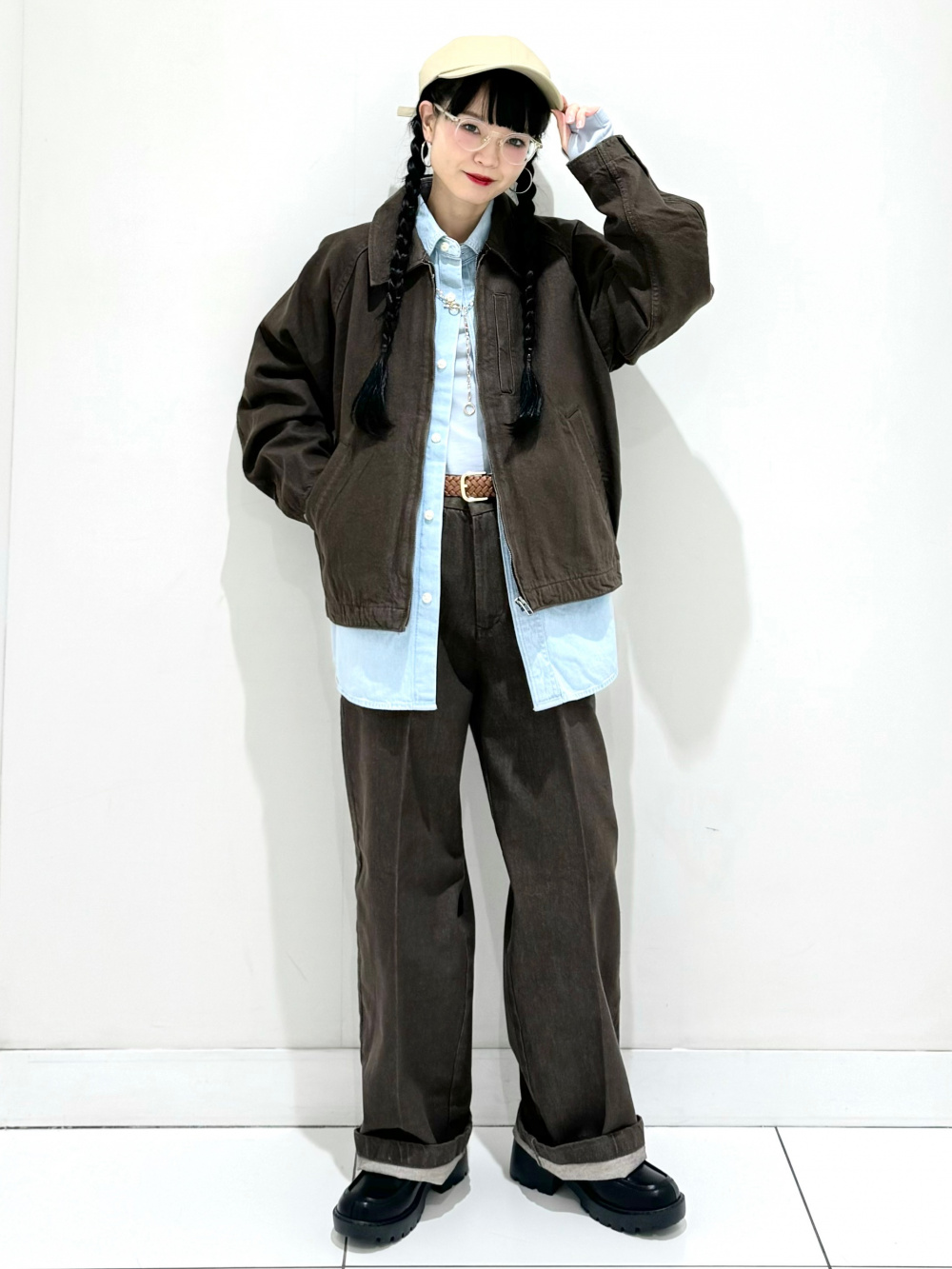 ケーブルショールカラーカーディガン ENGINEERED GARMENTS、イージー