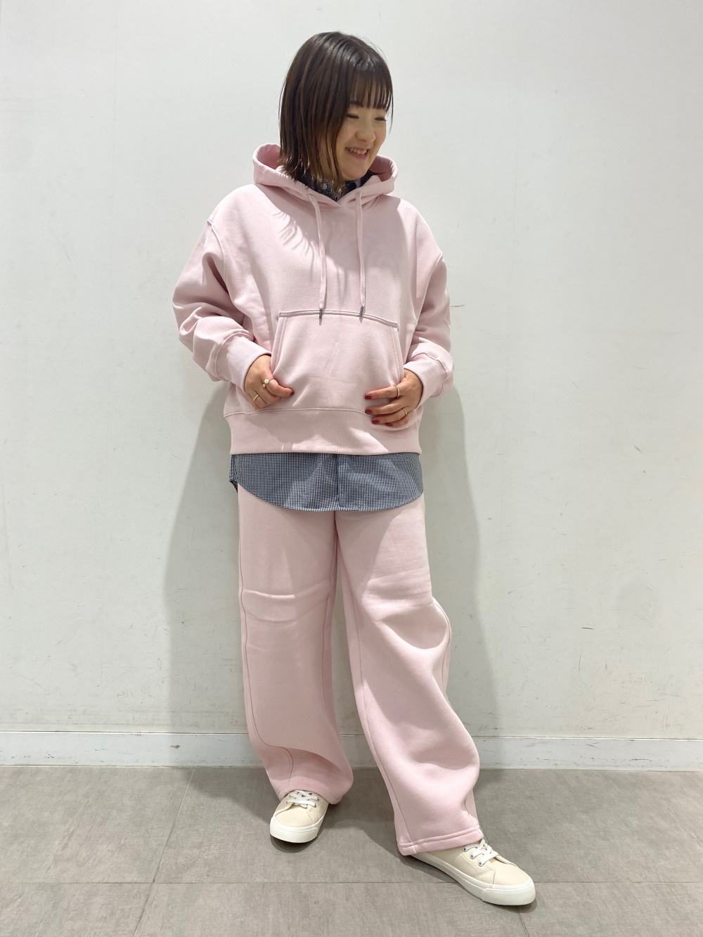 ヘビーウェイトスウェットバレルレッグパンツ(丈標準68.5～72.5cm