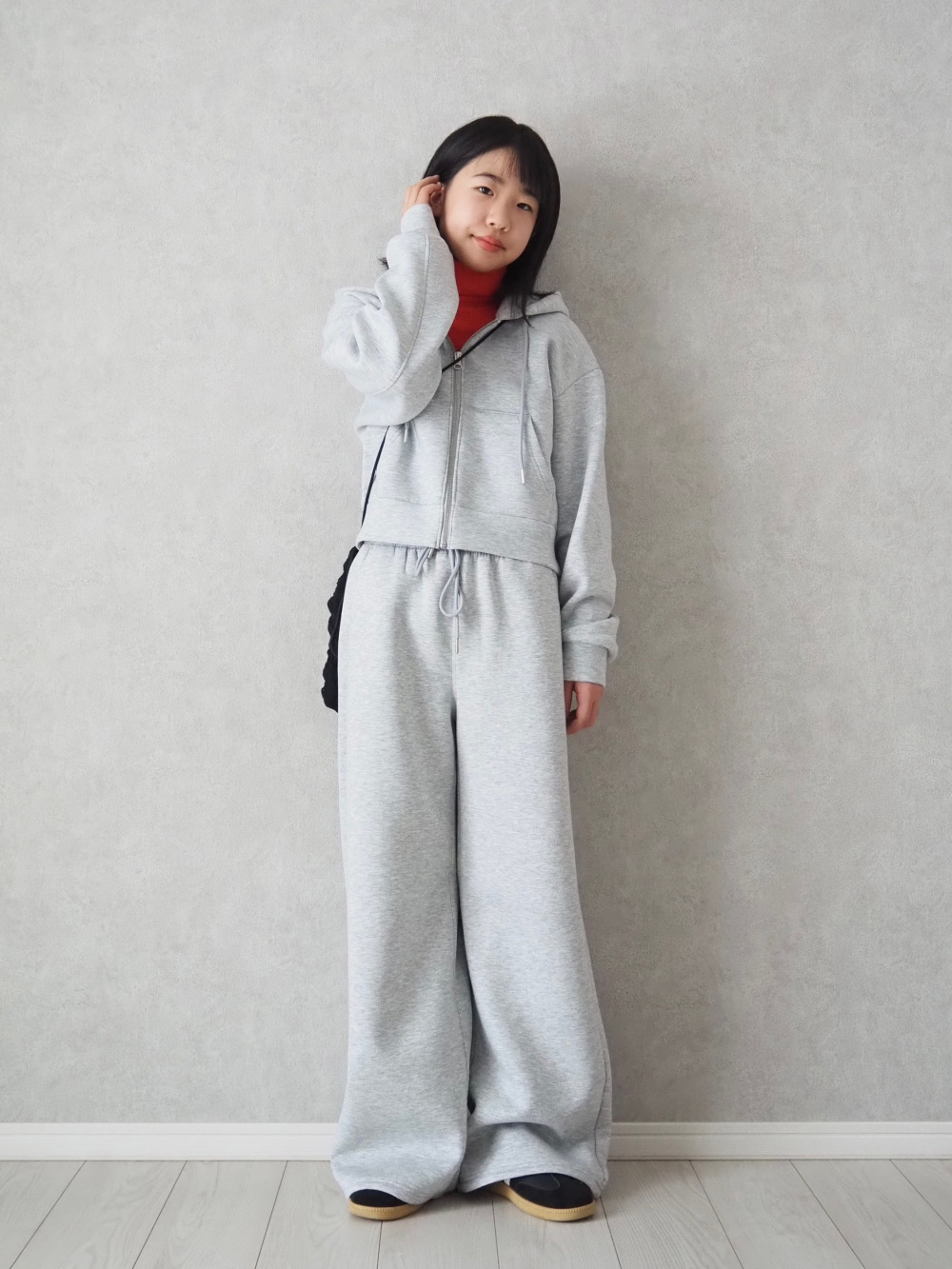 パフスウェットバギーパンツ(丈標準68.0～72.0cm)、パフスウェット