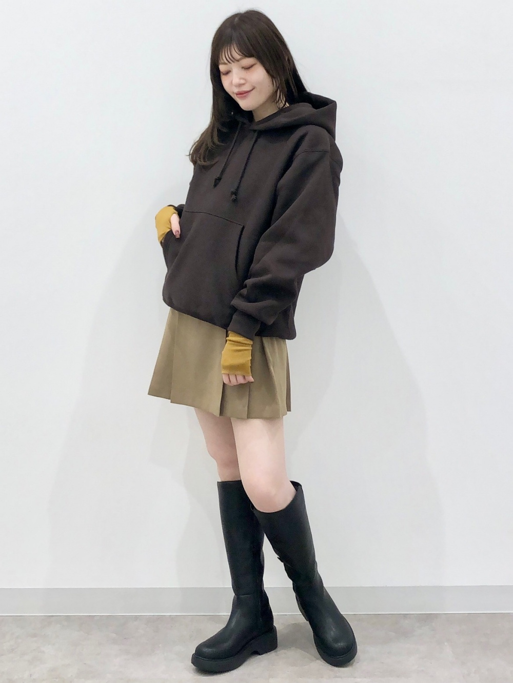 ヘビーウェイトスウェットワイドイージーパンツ(丈標準69.0～73.0cm
