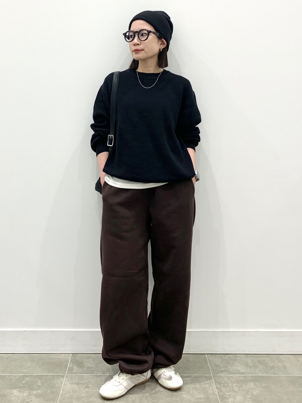 ヘビーウェイトスウェットワイドストレートパンツ(丈標準69.0～73.0cm