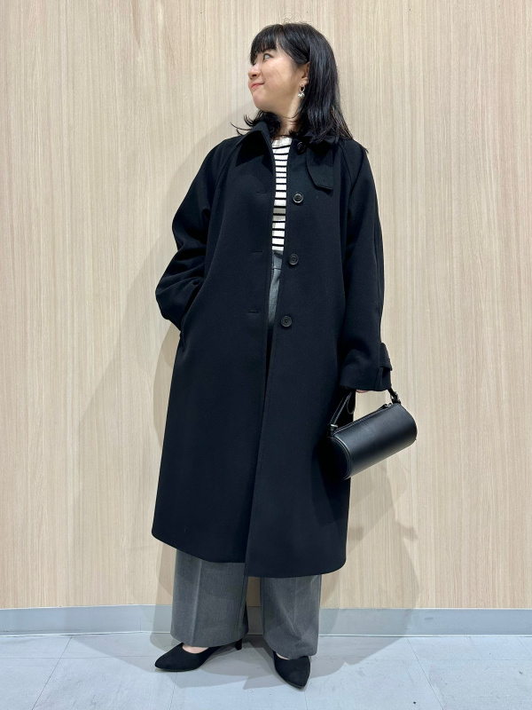 Relaxed Wide Flared Jeans/NTQ、Ribbed Knitted Striped Button