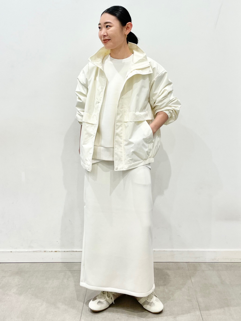 Style-Heat Checked Scarf、Soft Cotton Crew Neck T-Shirt/L」| GU的