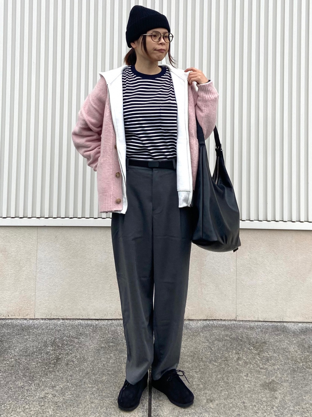 Heavy Weight Sweat Full-Zip Hoodie、Double Shoe Lace Flat Sneakers