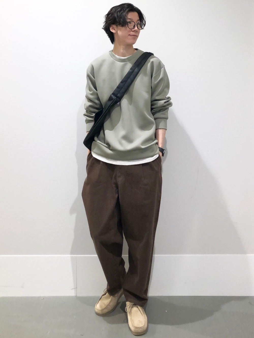 ヘビーウェイトスウェットパンツ ENGINEERED GARMENTS、ケーブル